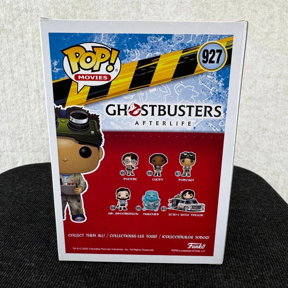 Funko Pop Movies Ghostbusters Afterlife Podcast 927 Vinyl Figure New Box